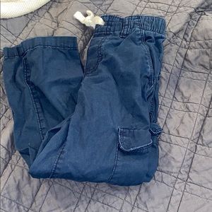 Boys blue cargo pants